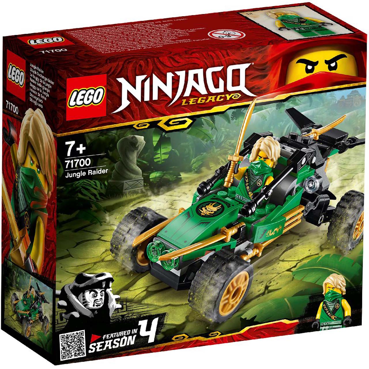 Le buggy de la jungle lego Ninjago