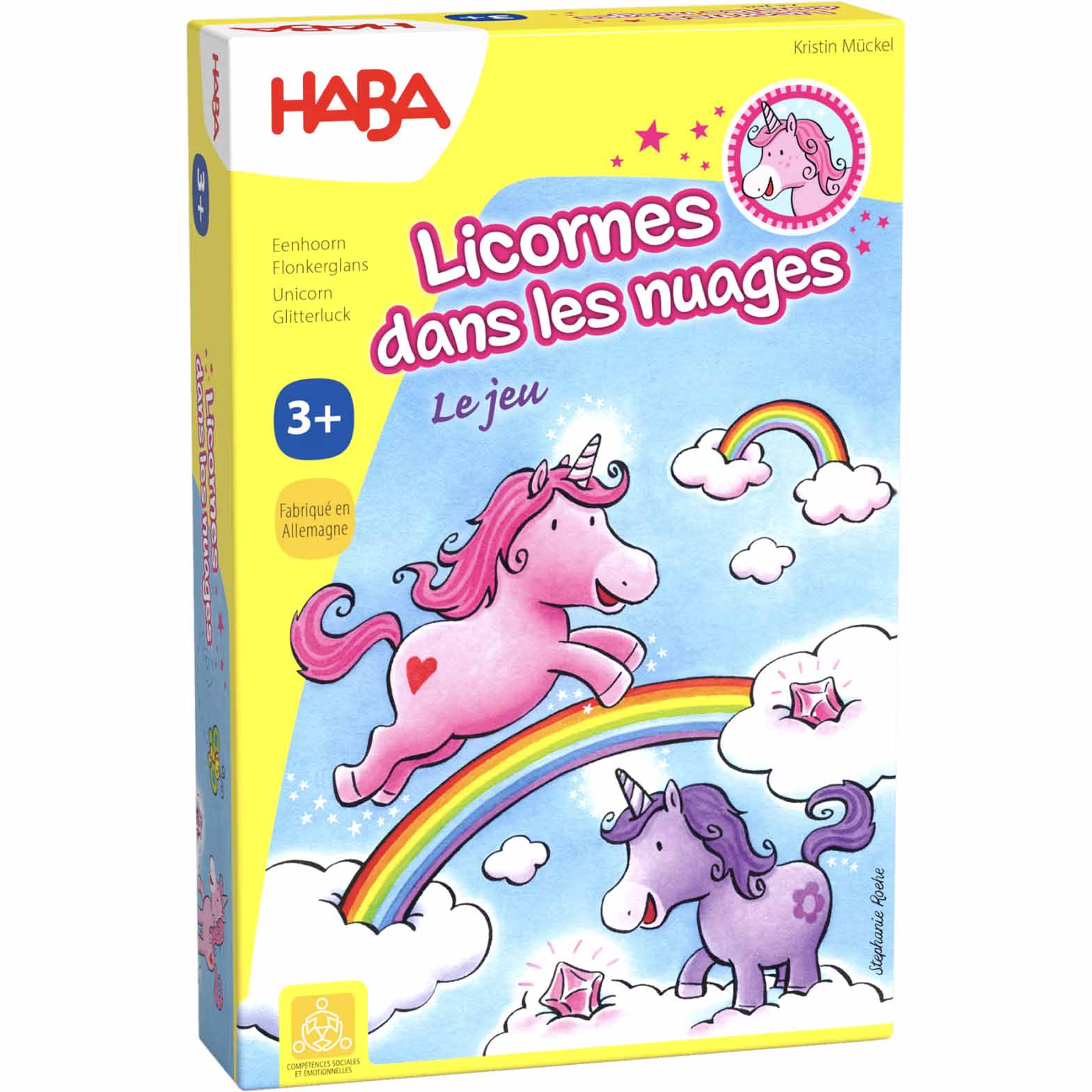 licorne dans les nuages