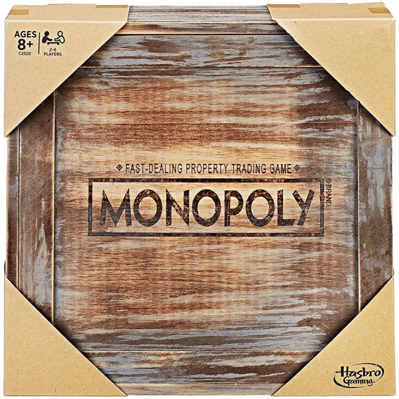 Monopoly Rustique en bois