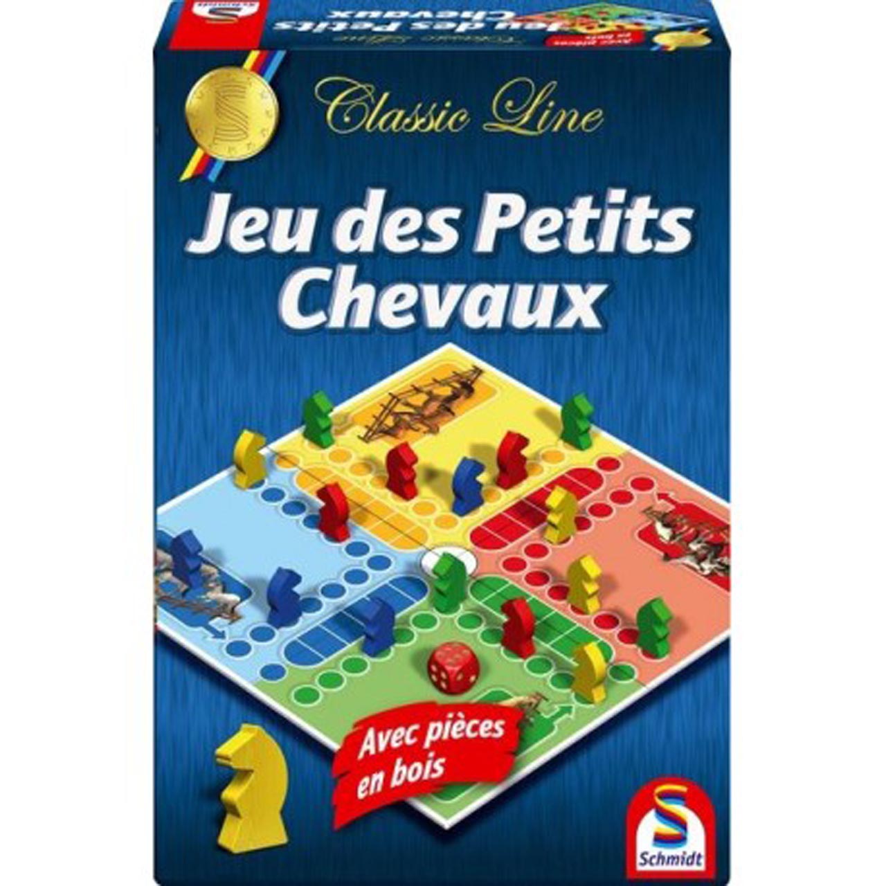 Jeu de petits chevaux schmidt