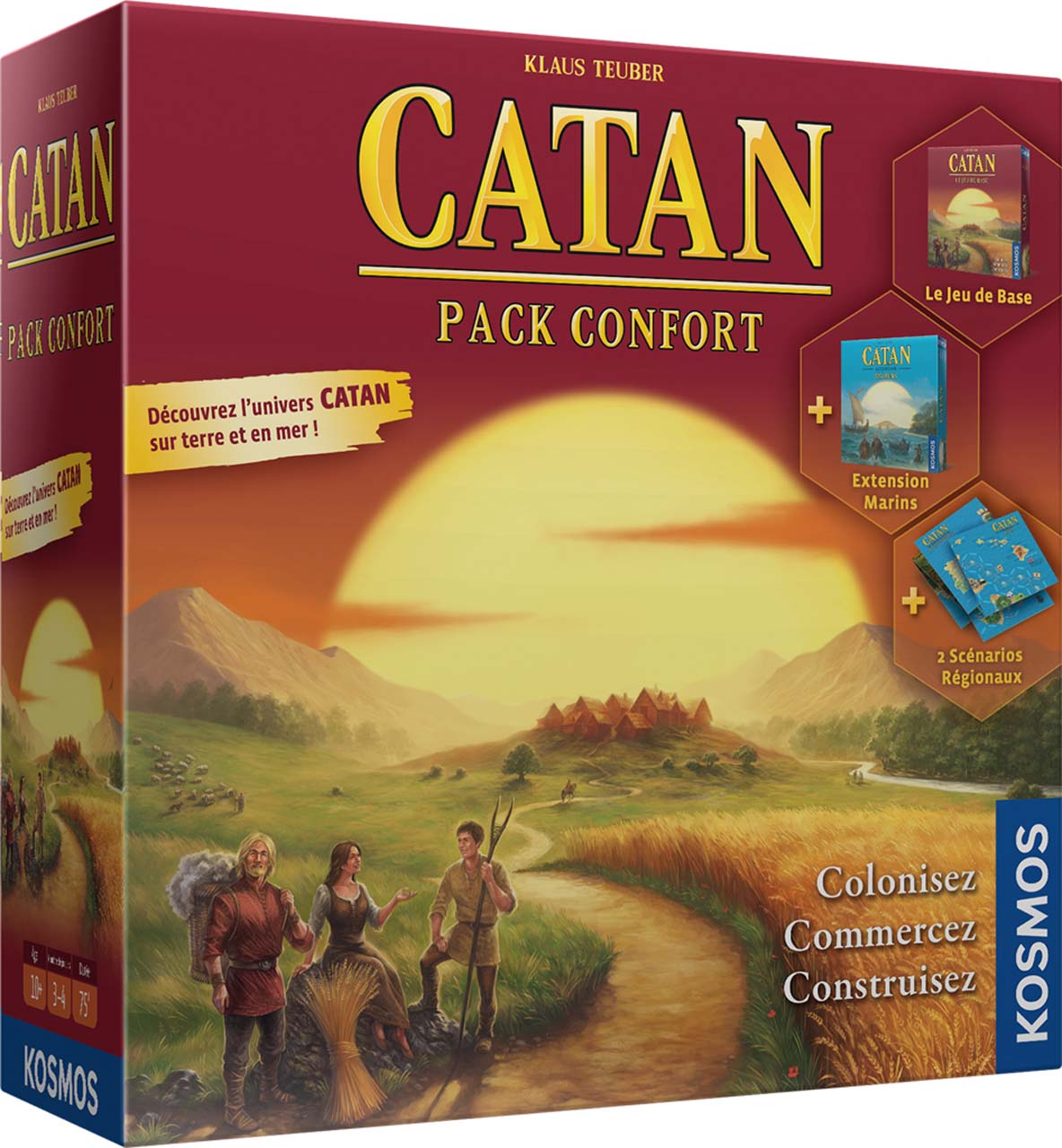 catan pack confort