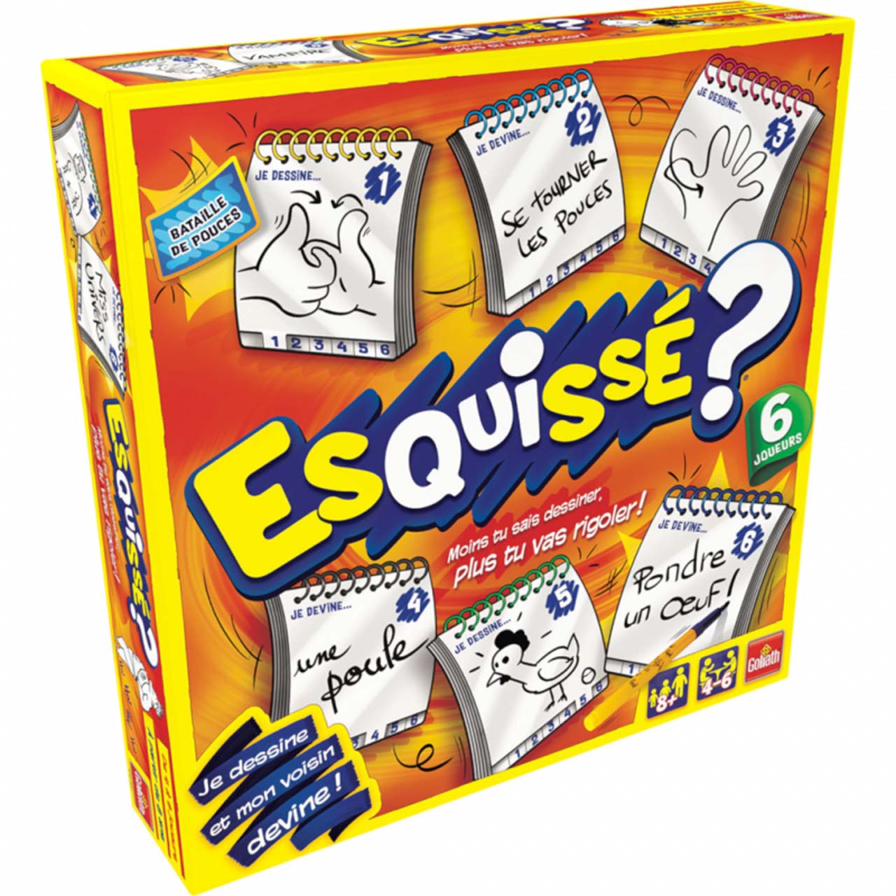 Esquissé 6 joueurs