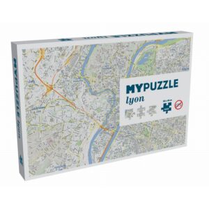 carte Lyon My Puzzle
