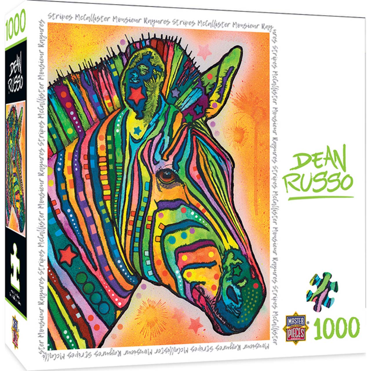 puzzle zebre Russo Stripes