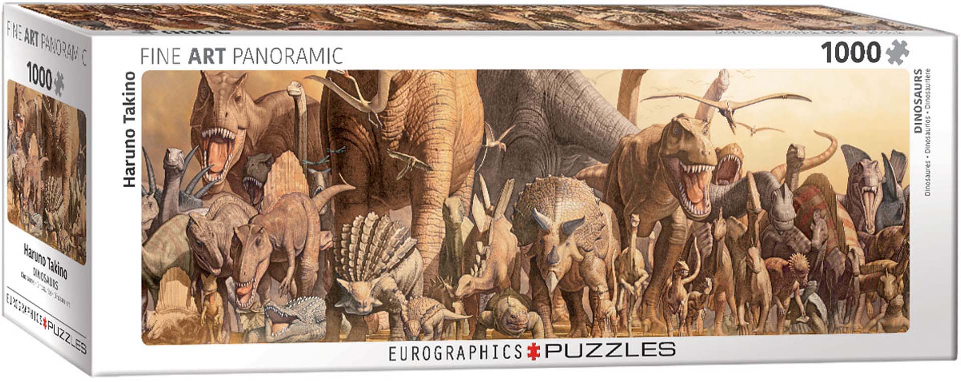 puzzle Haruo Takino Dinosaures