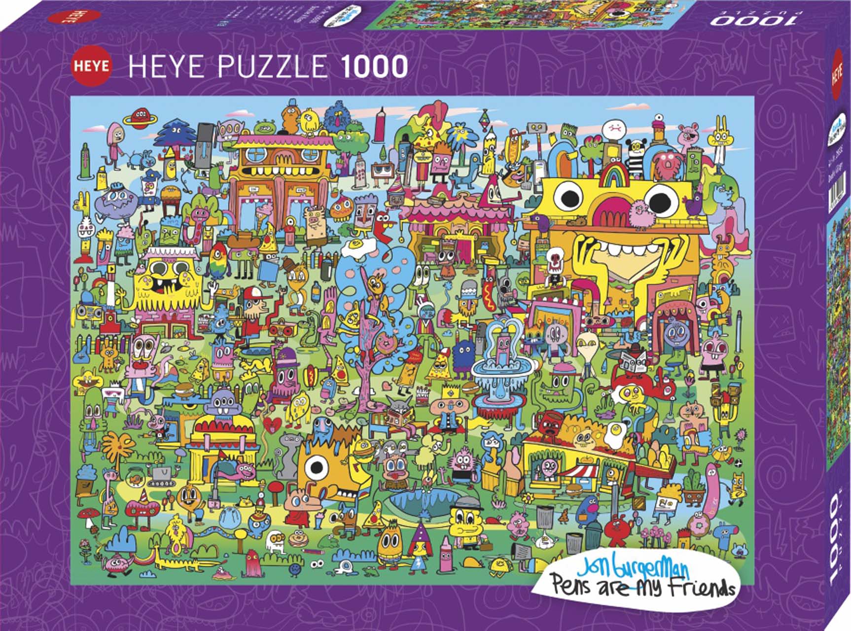 puzzle doodle village