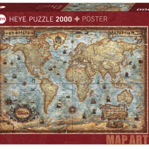 puzzle The World Map Art