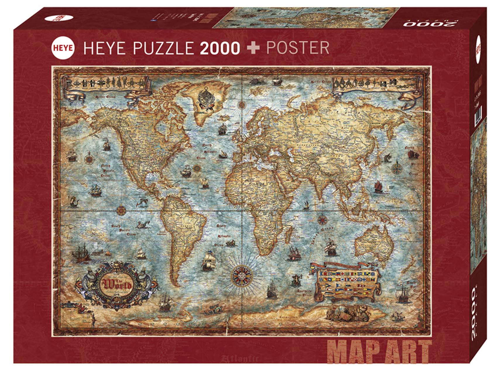 puzzle The World Map Art