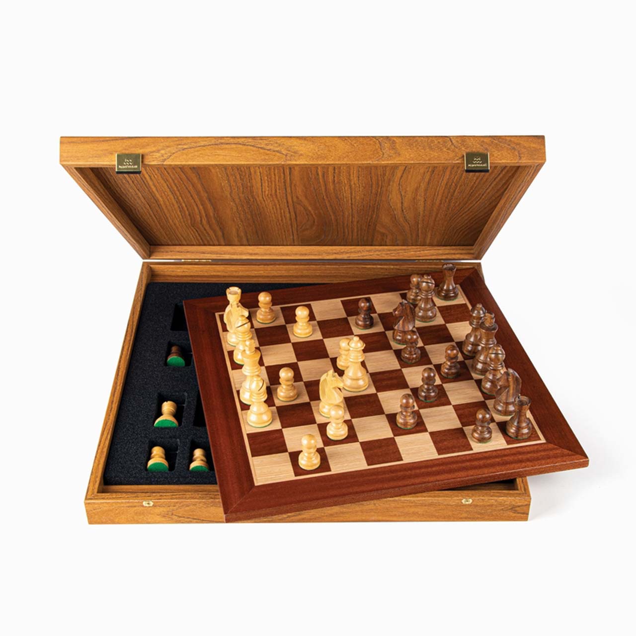 Coffret multi-jeux traditionnels (20 jeux). Finition Luxe en bois