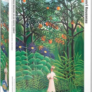 Henri Rousseau Woman in an Exotic Forest puzzle