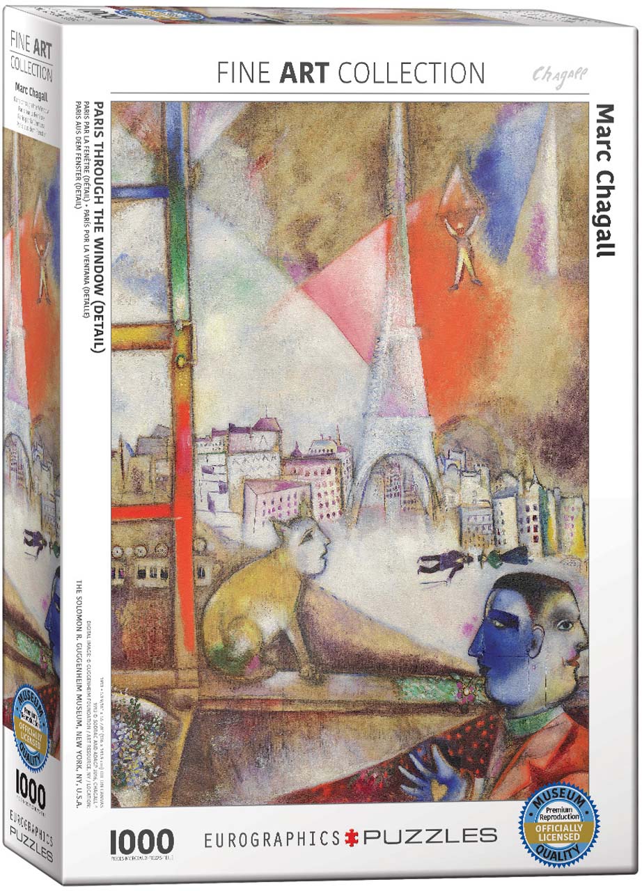 Marc Chagall Paris par la Fenêtre