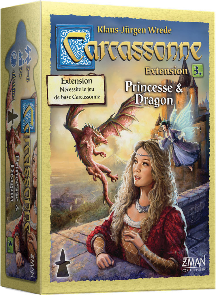 Carcassonne Princesse et Dragon