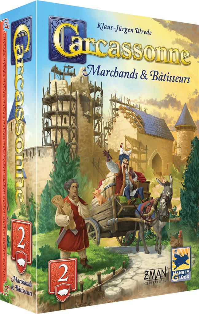 Carcassonne : Marchand et Bâtisseurs (Ext.2)