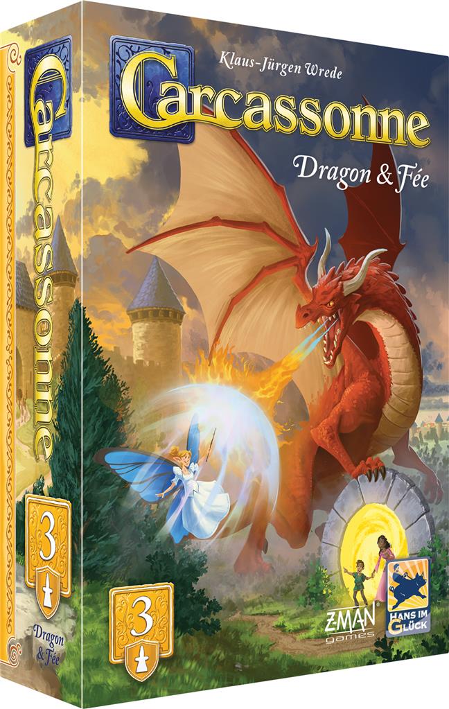 Carcassonne : Dragon et Fée (Ext.3)