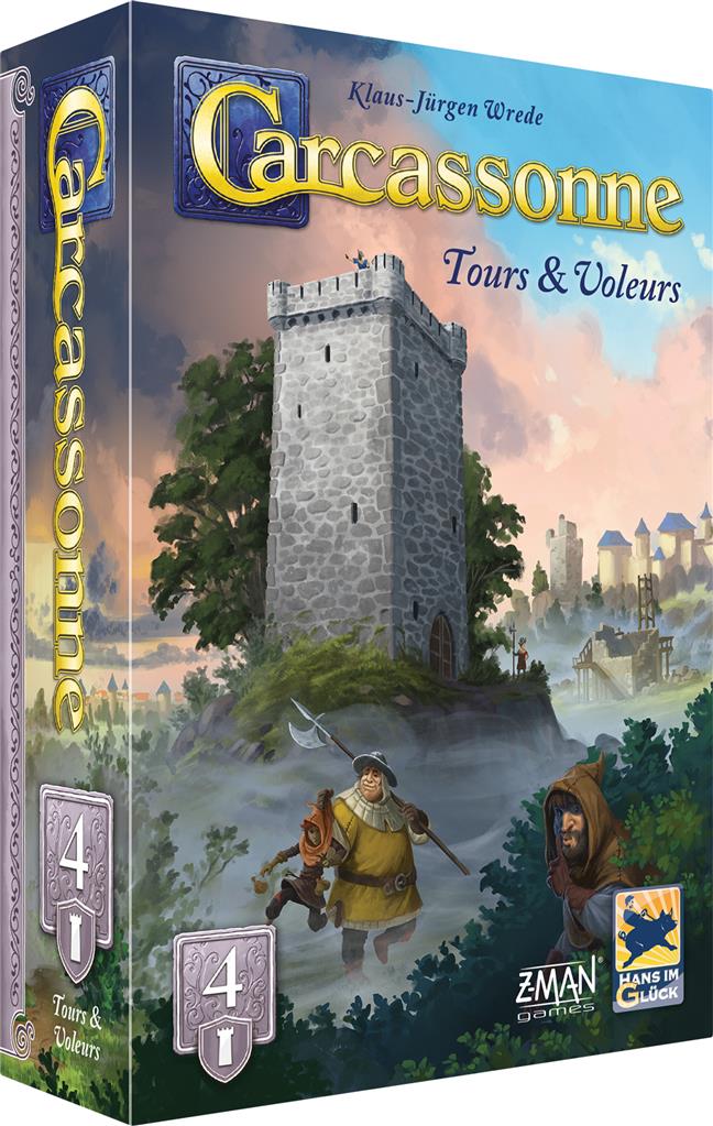 Carcassonne : Tours et Voleurs (Ext.4)