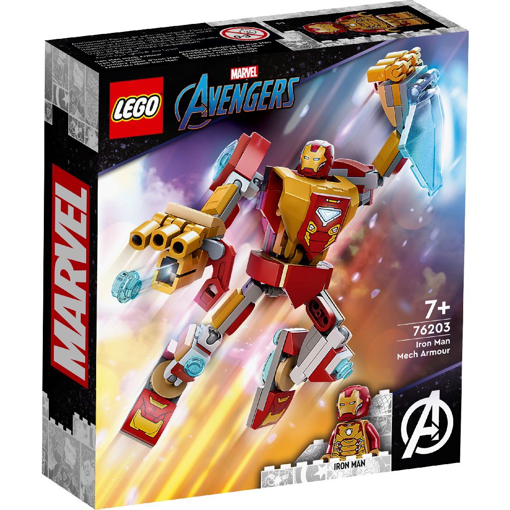 armure robot d’Iron Man lego Marvel