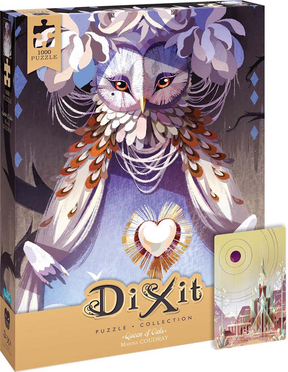 dixit puzzle queen of owls