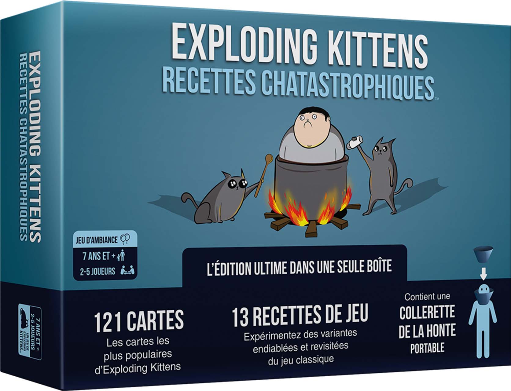 Exploding Kittens Recettes chatastrophiques