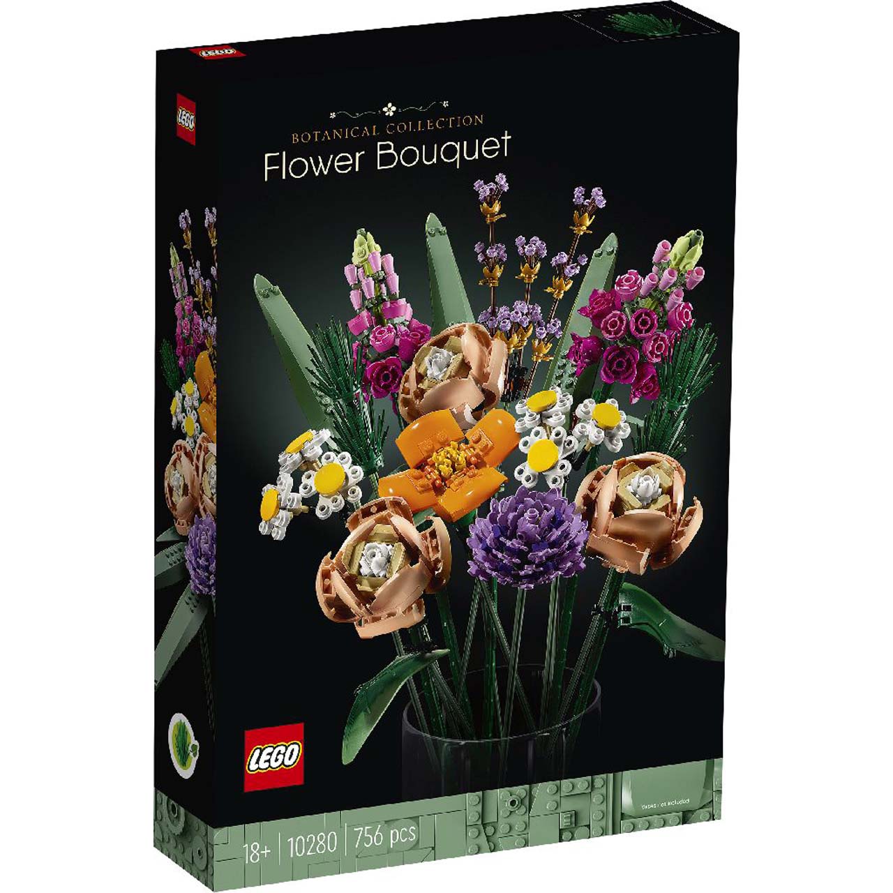 Bouquet de fleurs lego icons
