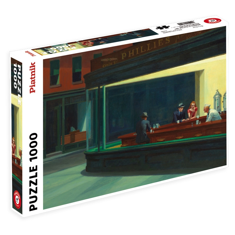 Nighthawks Hopper puzzle