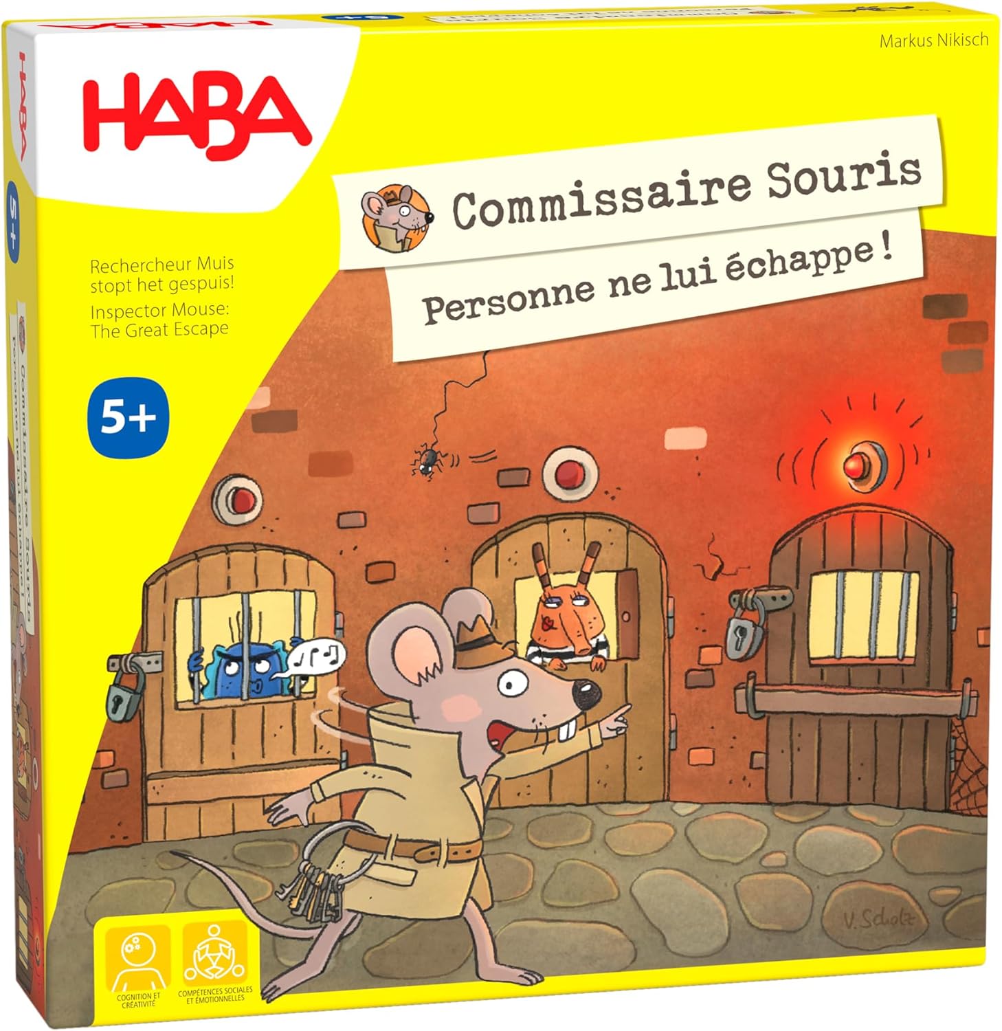 Commissaire souris jeu haba