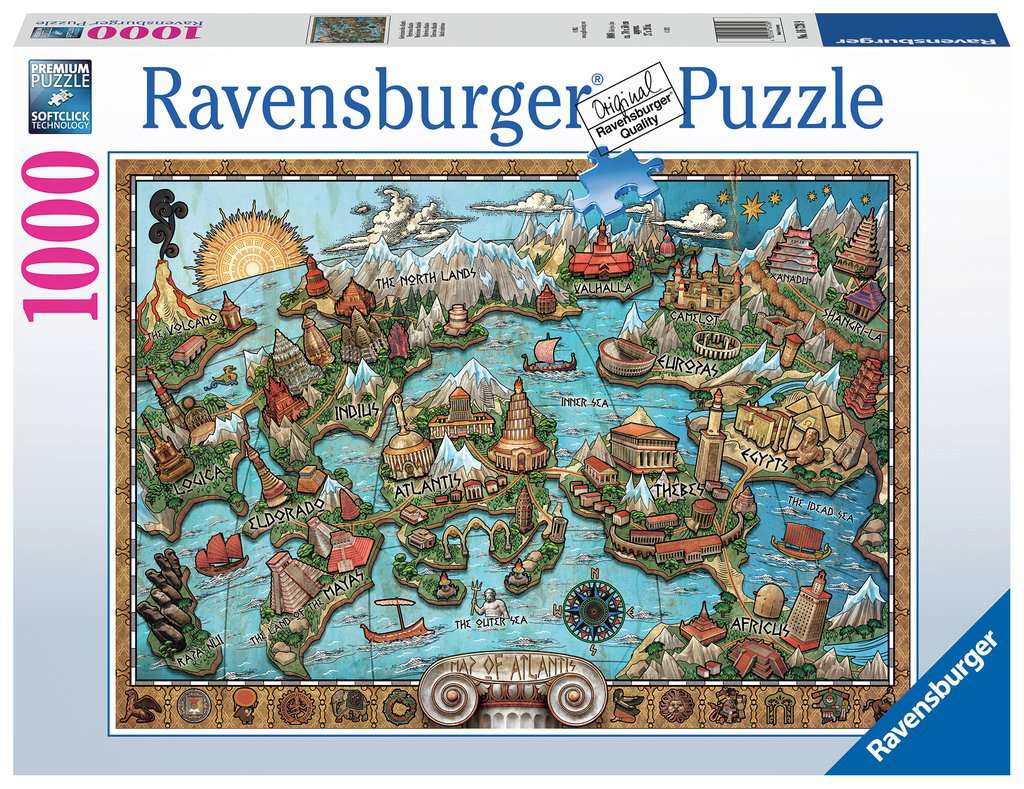 Ravensburger Puzzle Mystérieuse Atlantide