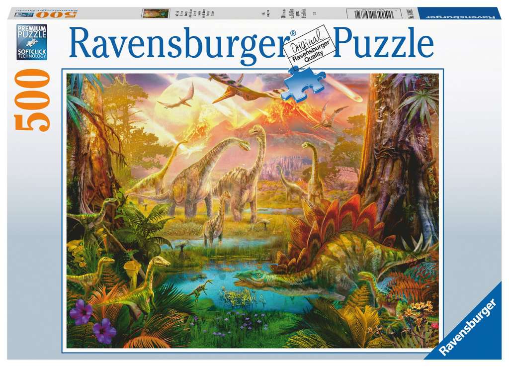 Ravensburger Puzzle - La terre des dinosaures