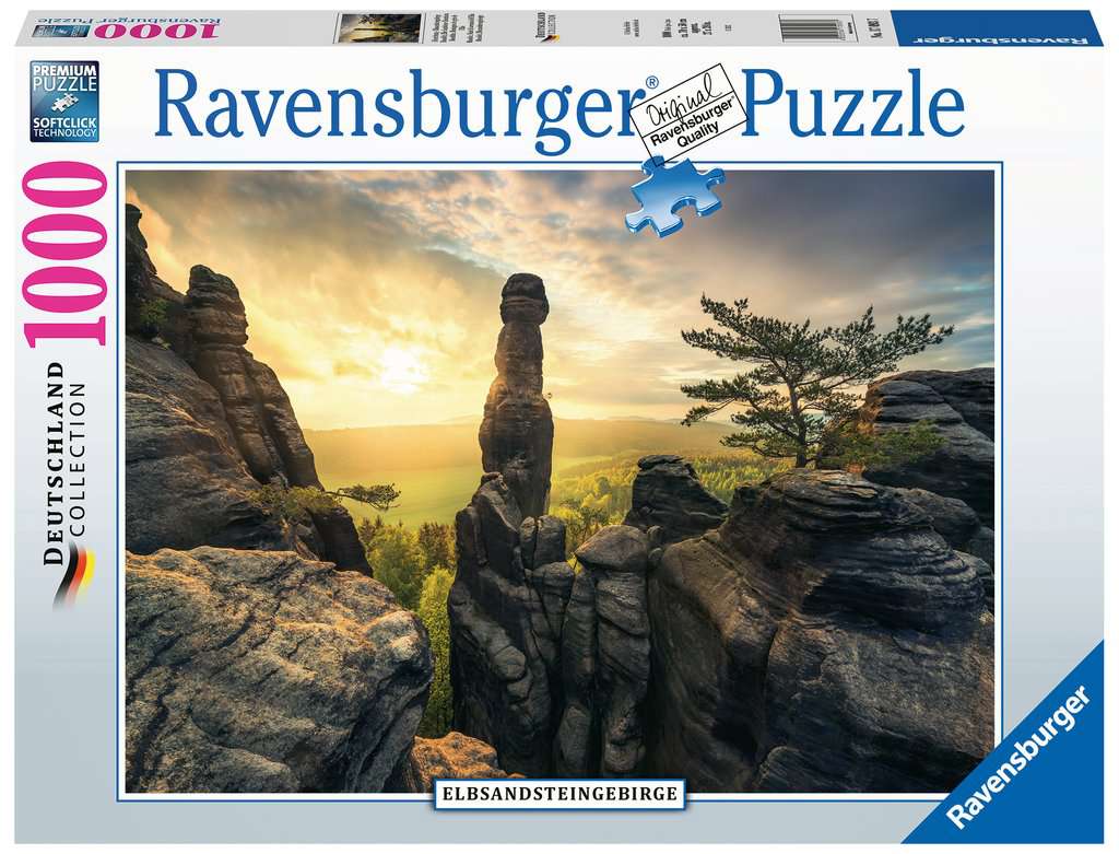 Ravensburger Puzzle Monolithe Montagnes Allemagne