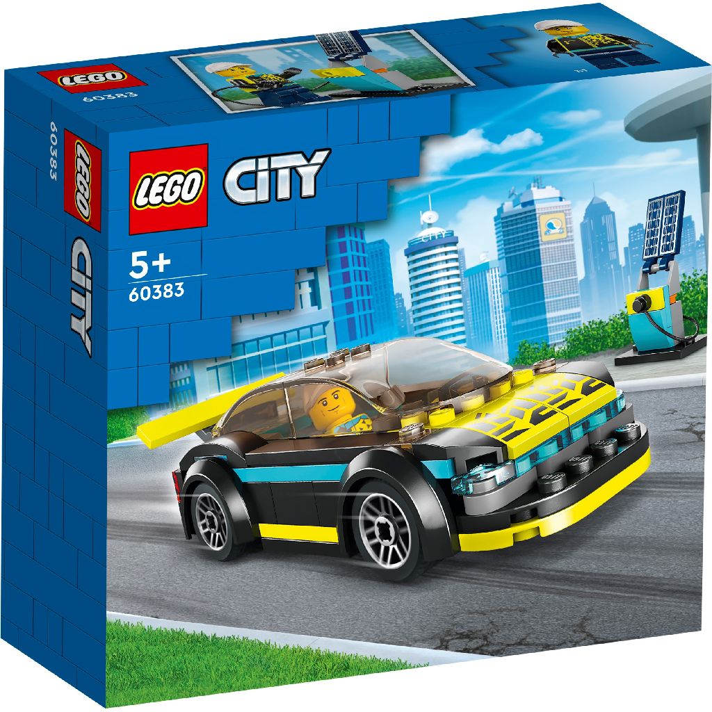 La voiture de sport électrique lego city