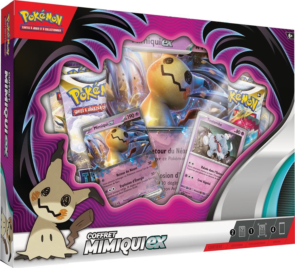 Pokemon Coffret Mimiqui EX