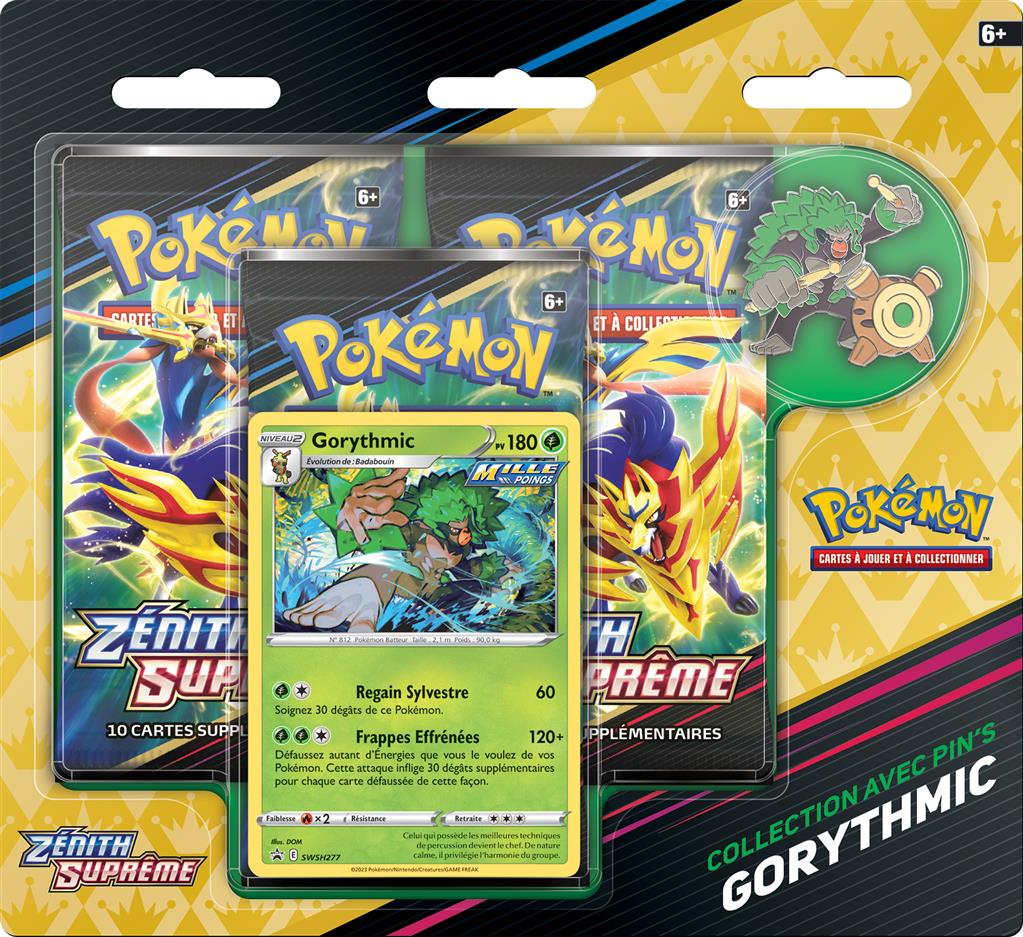 Pokemon tripack Zenith Supreme