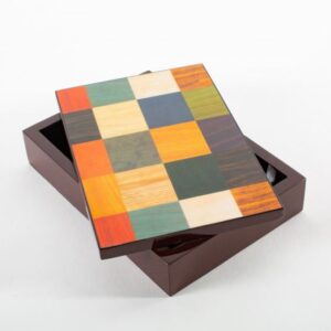 Coffret bridge 17cm Arlequin