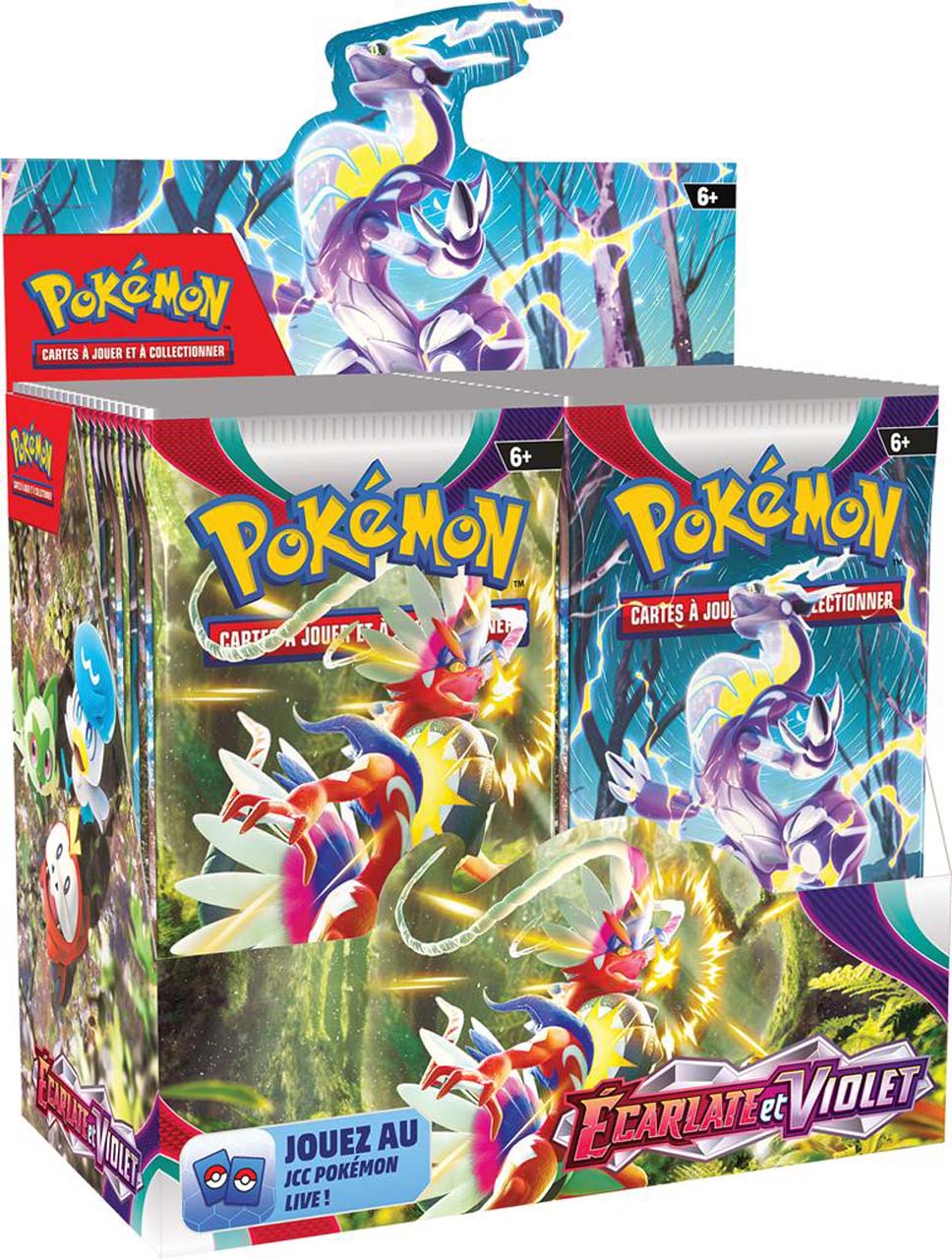 Pokémon Display 36 Booster Ecarlate et Violet