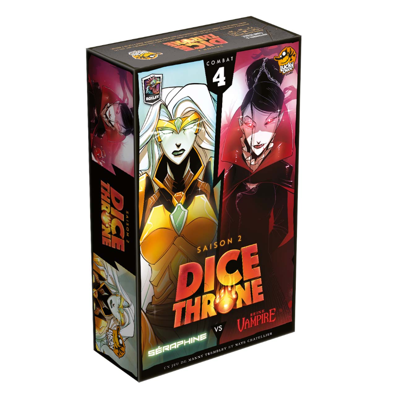 Dice Throne S2 Séraphine vs Reine Vampire