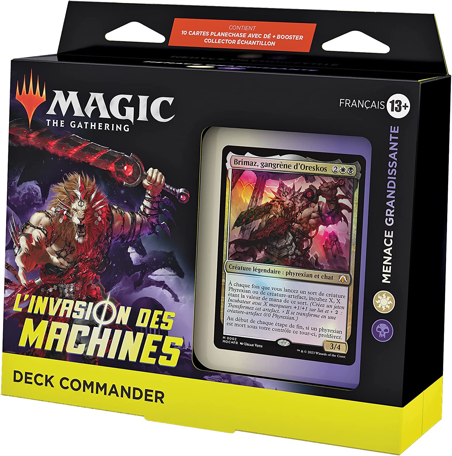 Magic L'invasion des machines Commander Deck "Menace grandissante"