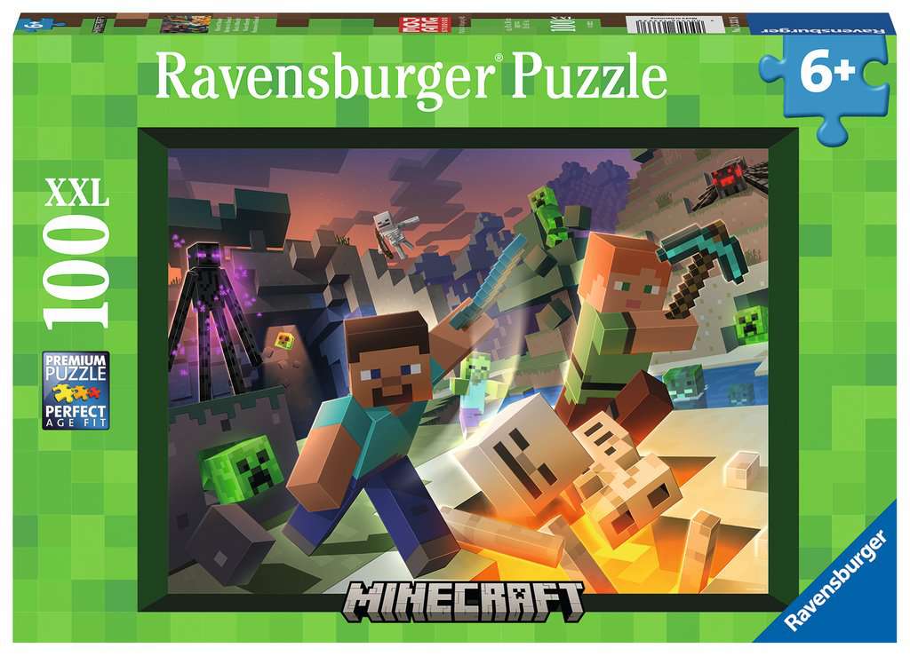 Ravensburger Puzzle Monstres de Minecraft