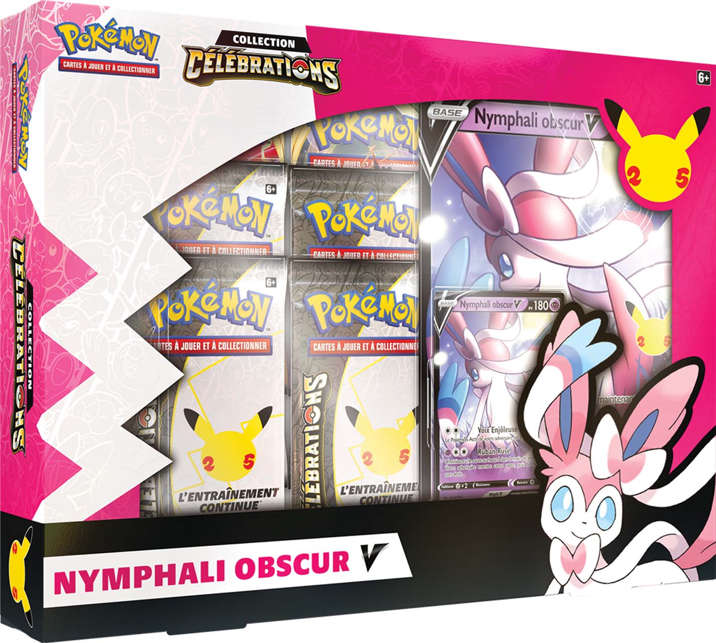 Pokémon 25 Ans Coffret Nymphali-V