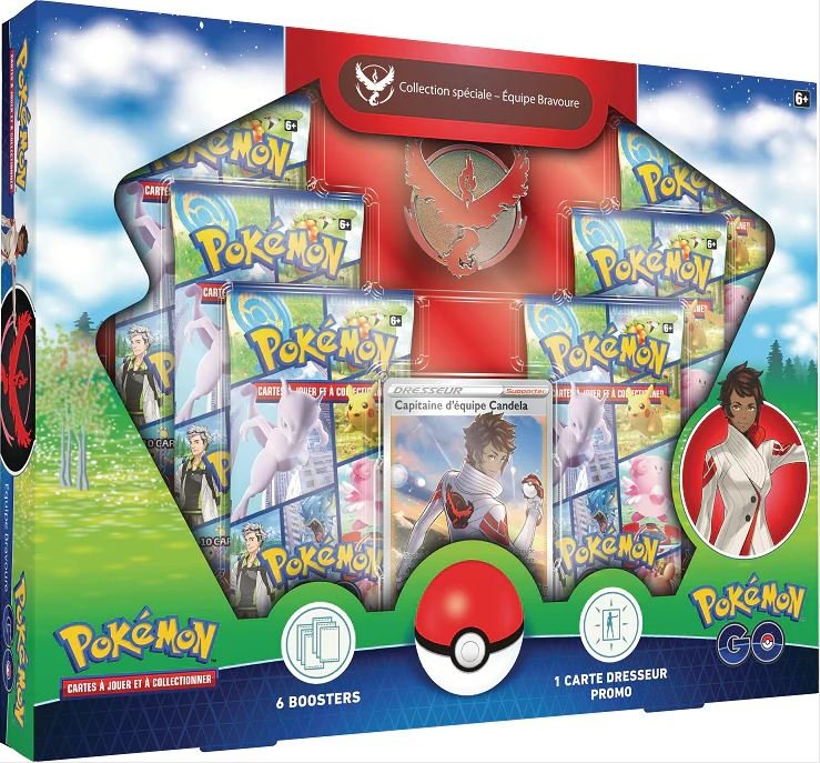 Pokemon Coffret Pokémon GO Équipe Bravoure