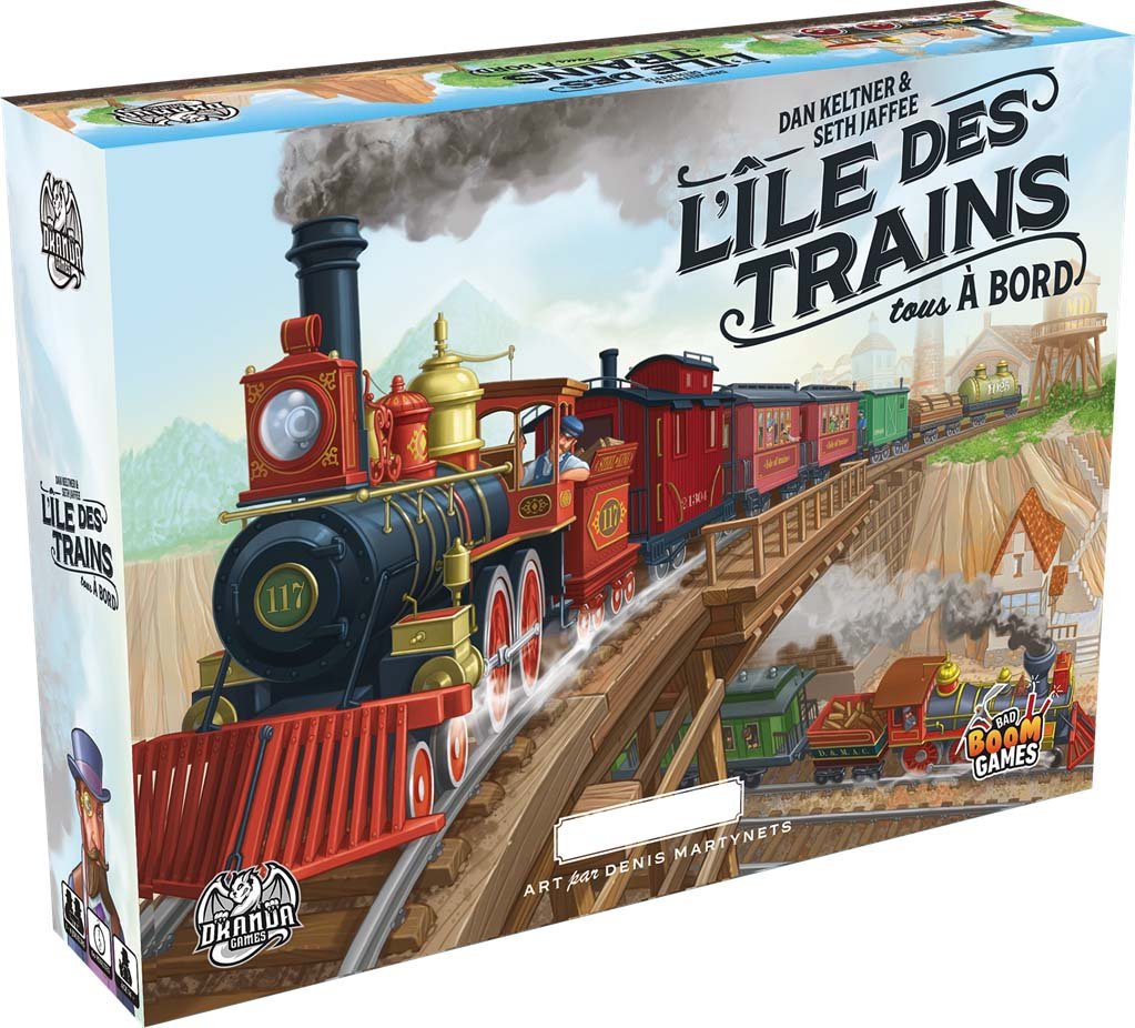 L’ile des Trains jeu de societe