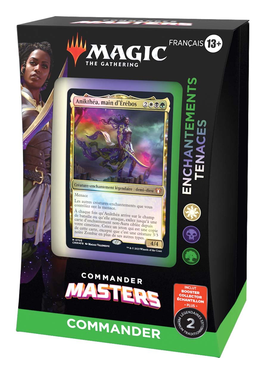 Magic The Gathering : Commander Masters Deck "Enchantements Tenaces"