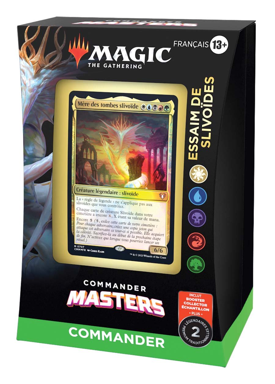 Magic The Gathering : Commander Masters Deck "Essaim de Slivoïdes"