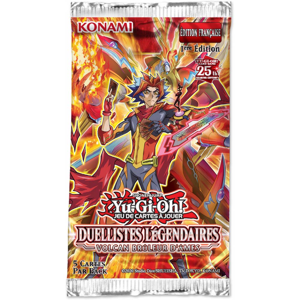 Yu-Gi-Oh! Booster Les Duellistes Légendaires Volcan brûleur d'âmes