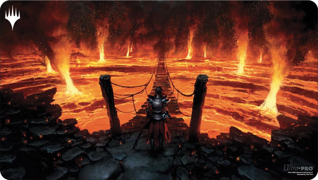 Magic The Gathering : Wilds of Eldraine Playmat Red