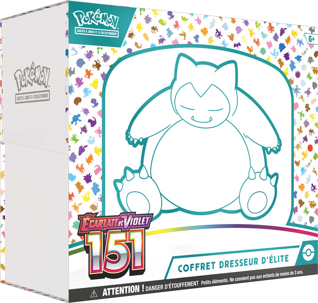 Pokémon Coffret EV3.5 : Dresseur d'Elite Ronflex