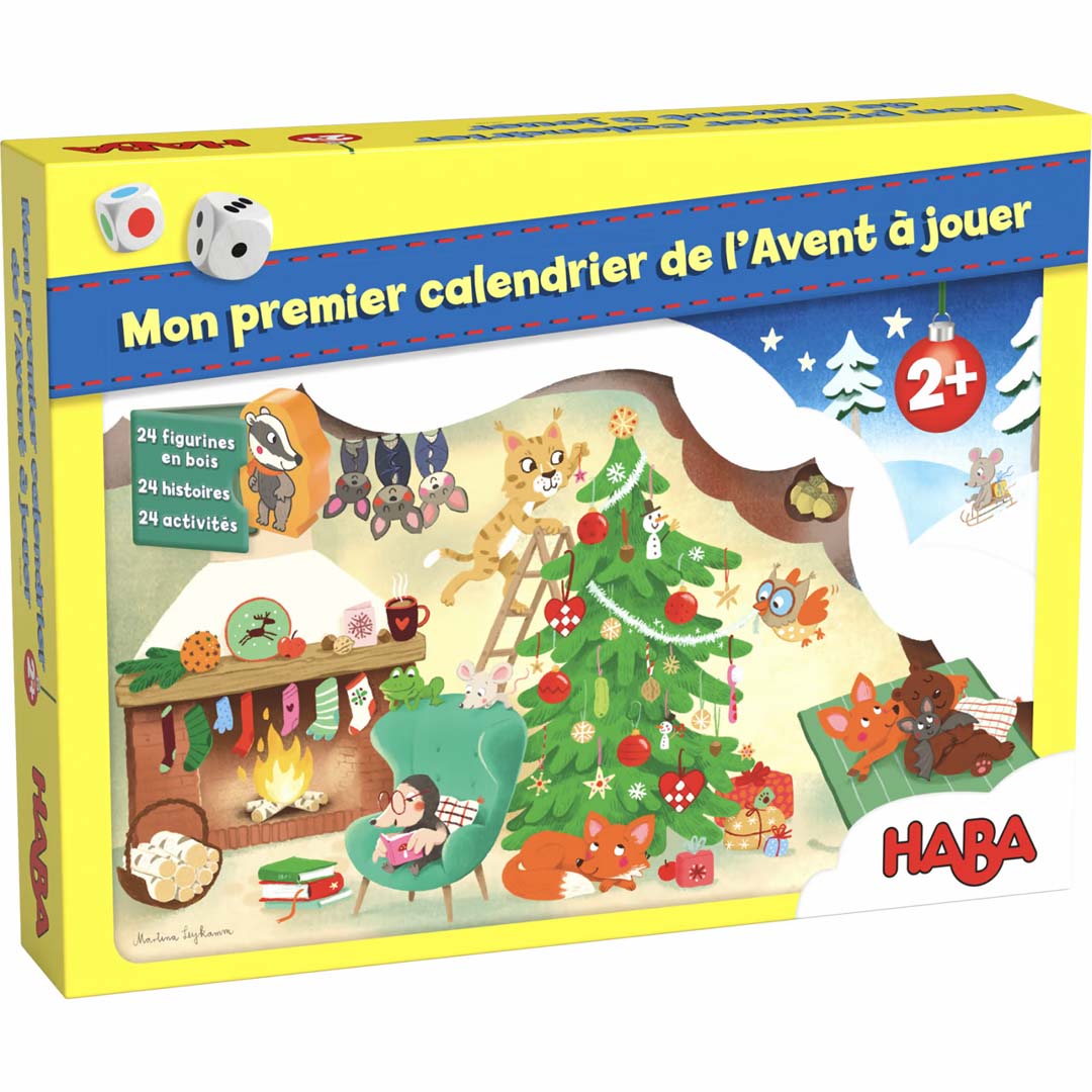 Mon premier calendrier de l’Avent - Noël chez la famille Ours