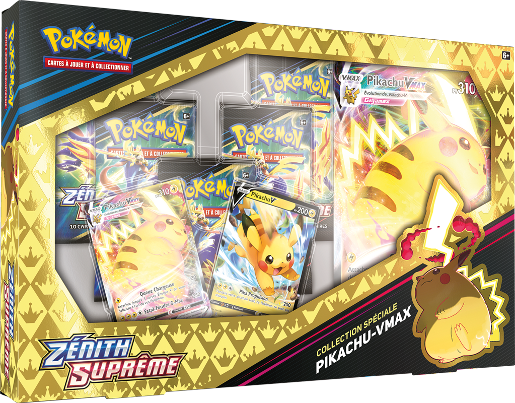 Pokemon - Coffret Pikachu VMAX Zenith Suprême