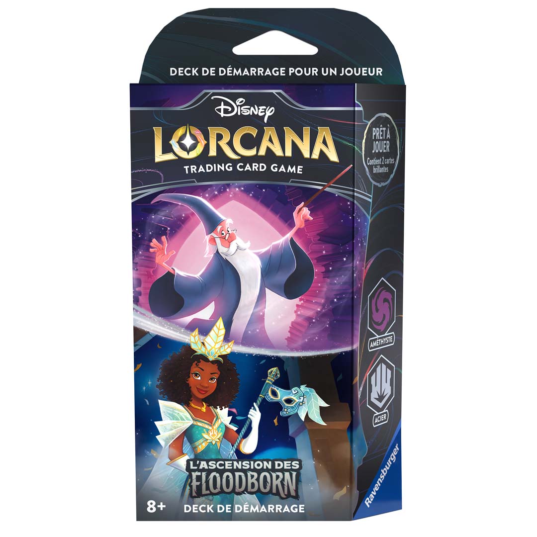 Disney Lorcana set2: Starter Deck Merlin / Tiana