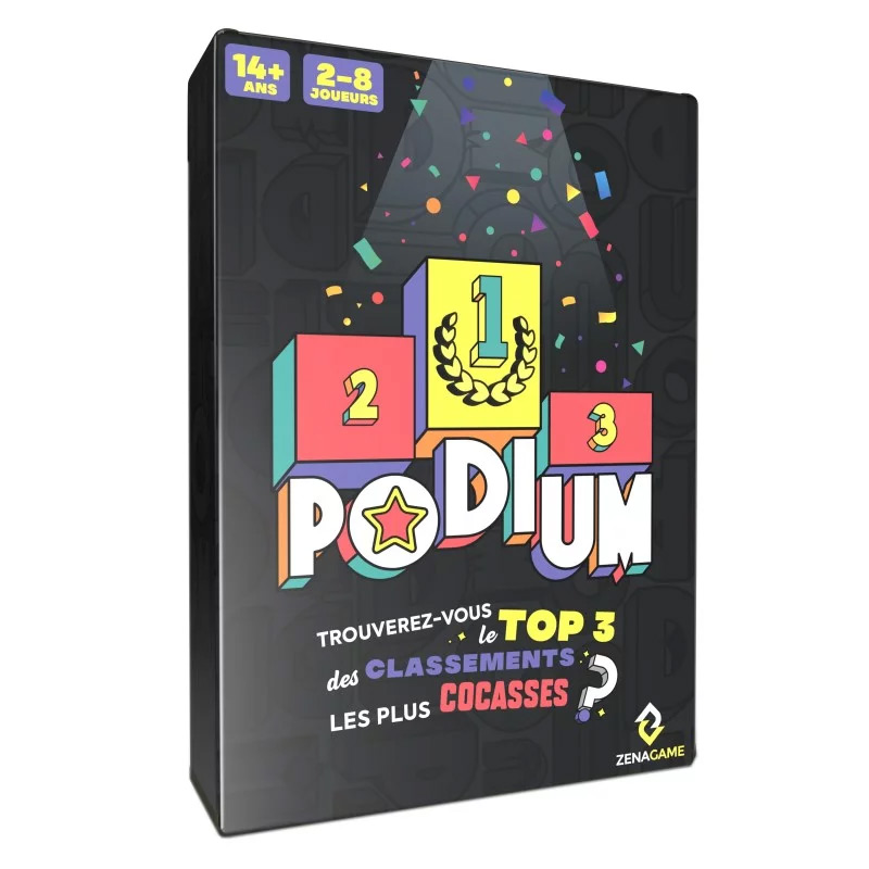 Podium jeu de societe