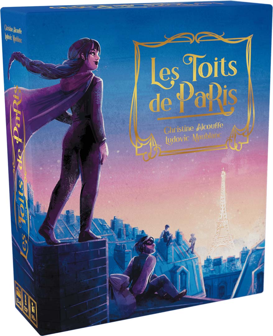 Les toits de Paris jeu de societe