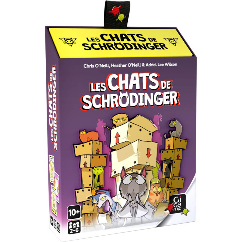 Les Chats de Schrodinger jeu gigamic
